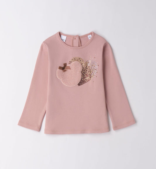 Maglia Cuore 4F733 - Coccole e Ricami p.iva IT09642670583