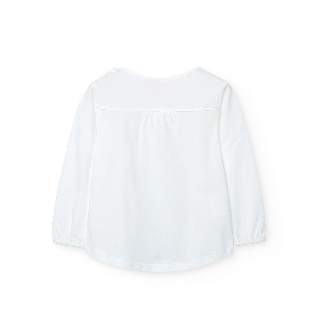 Maglia Fiori 222118 - Coccole e Ricami p.iva IT09642670583