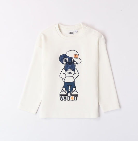Maglia girocollo DOG - Coccole e Ricami