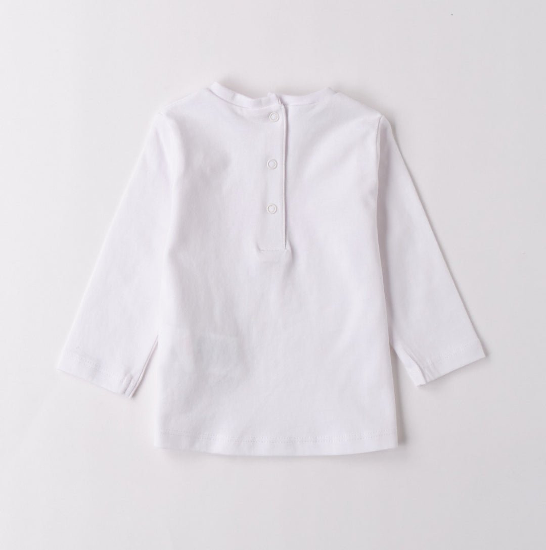 Maglia manica lunga Cuore - Coccole e Ricami p.iva IT09642670583