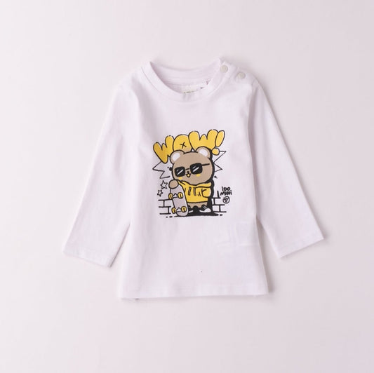 Maglia manica lunga WOW - Coccole e Ricami p.iva IT09642670583