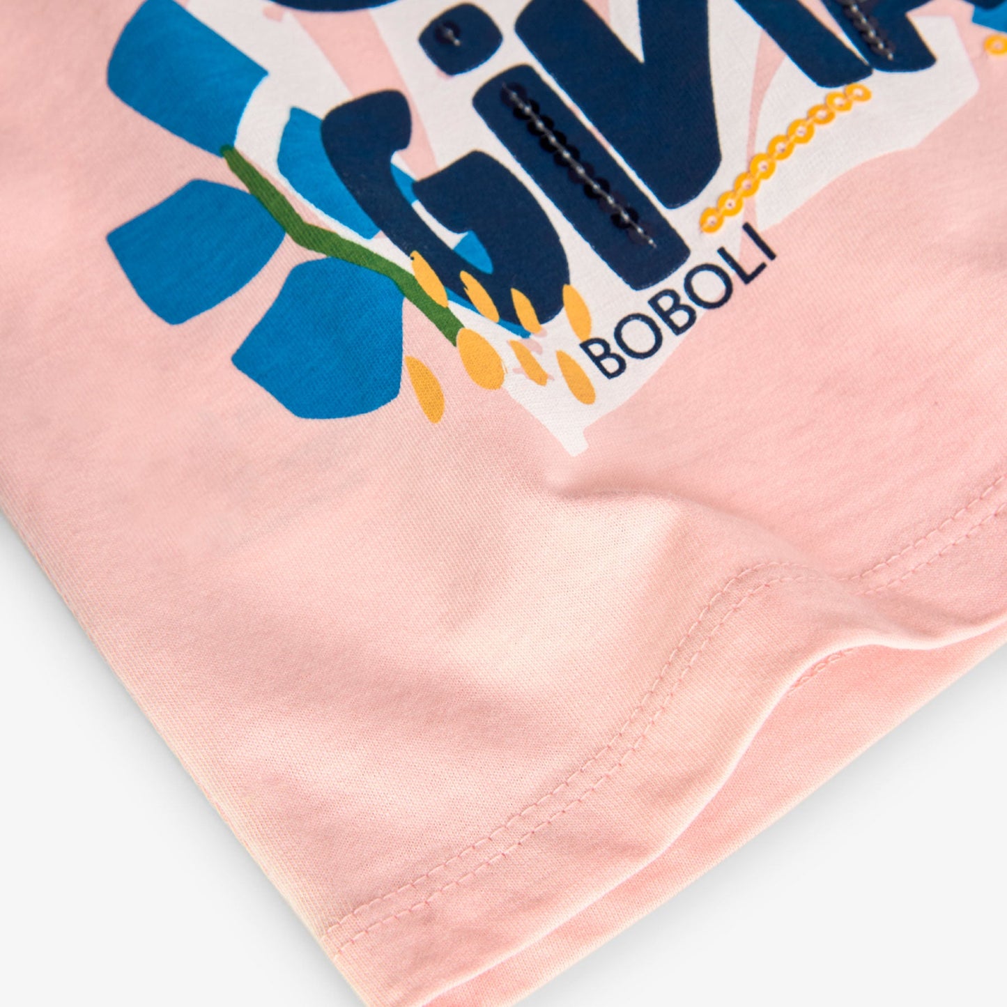 Maglia mezza manica FIORI - Coccole e Ricami p.iva IT09642670583