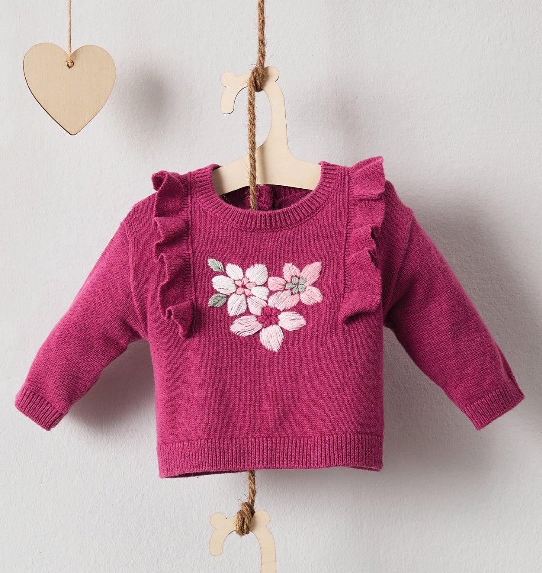 Maglione Bimba Rousce - Coccole e Ricami