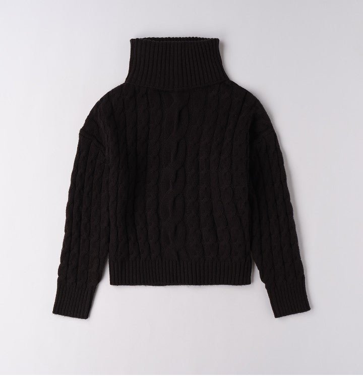 Maglione con Collo 4F891 - Coccole e Ricami p.iva IT09642670583