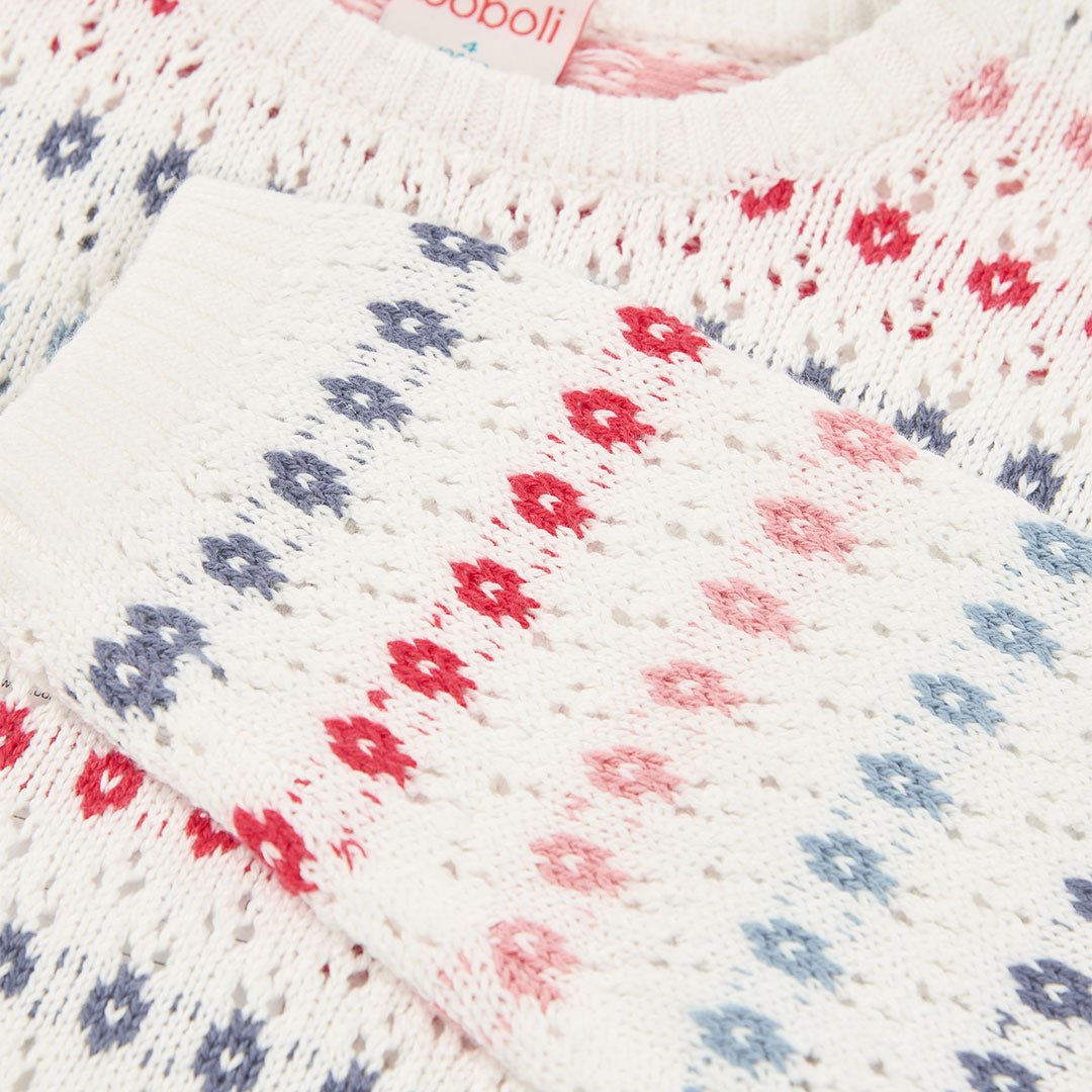 Maglione Filo Bambina 303006 - Coccole e Ricami p.iva IT09642670583