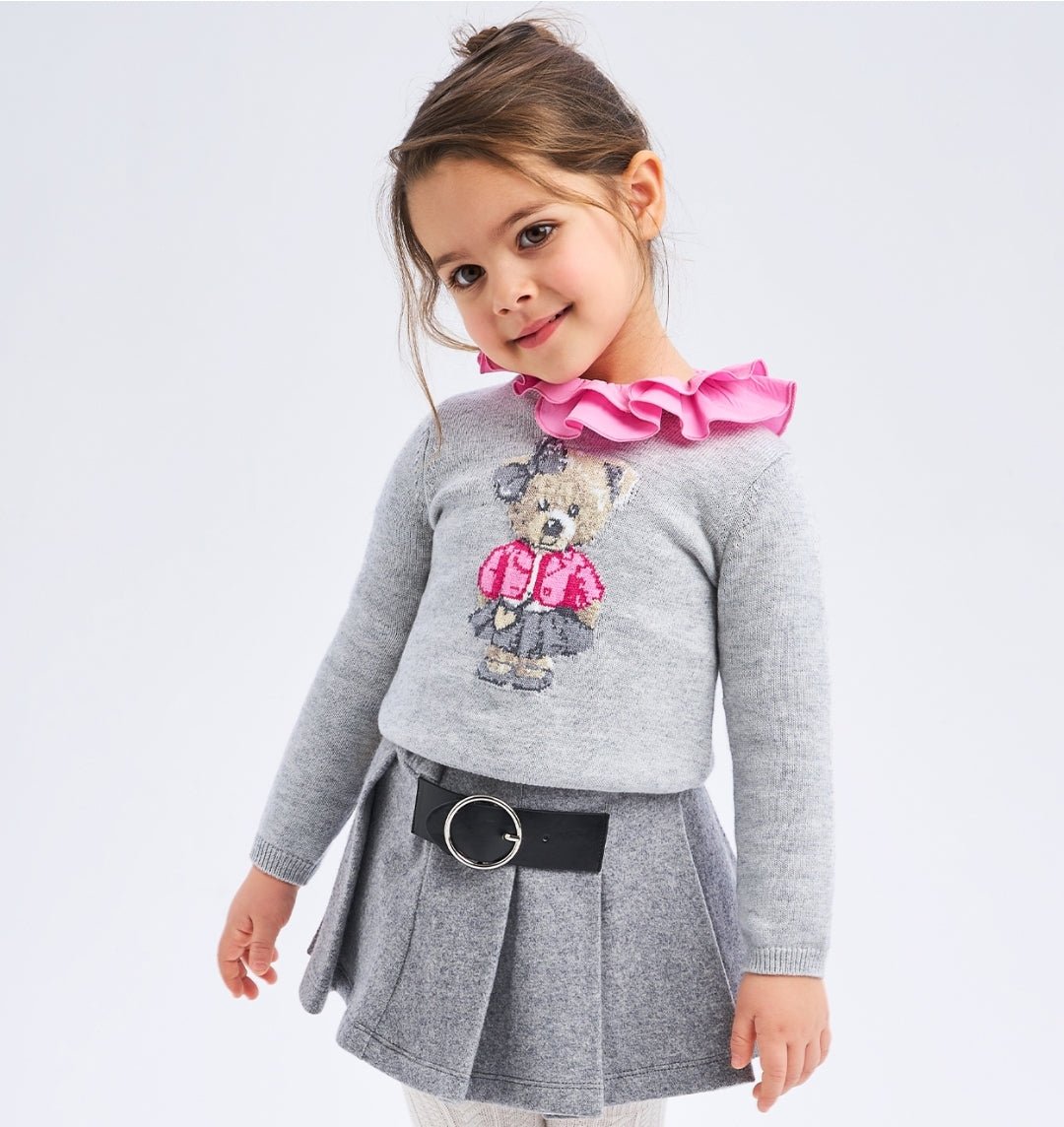 Maglione girocollo ORSA - Coccole e Ricami