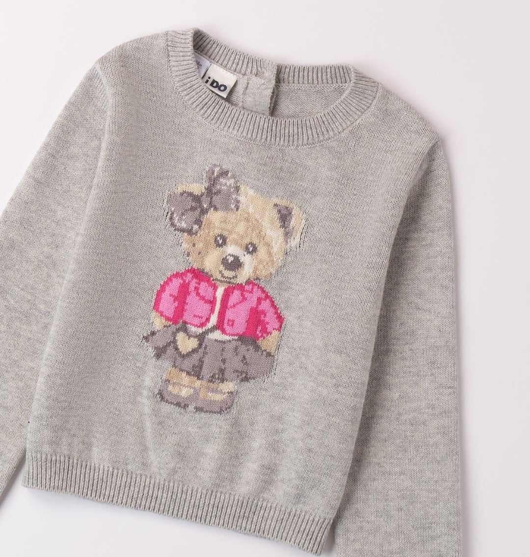 Maglione girocollo ORSA - Coccole e Ricami