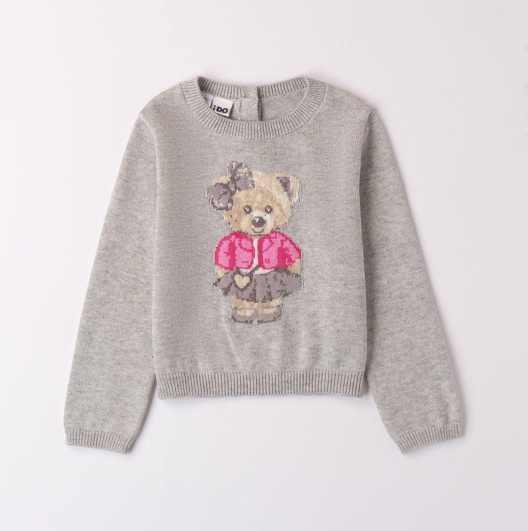 Maglione girocollo ORSA - Coccole e Ricami