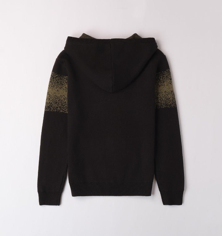 Maglione Teenager Cappuccio 4A714 - Coccole e Ricami p.iva IT09642670583