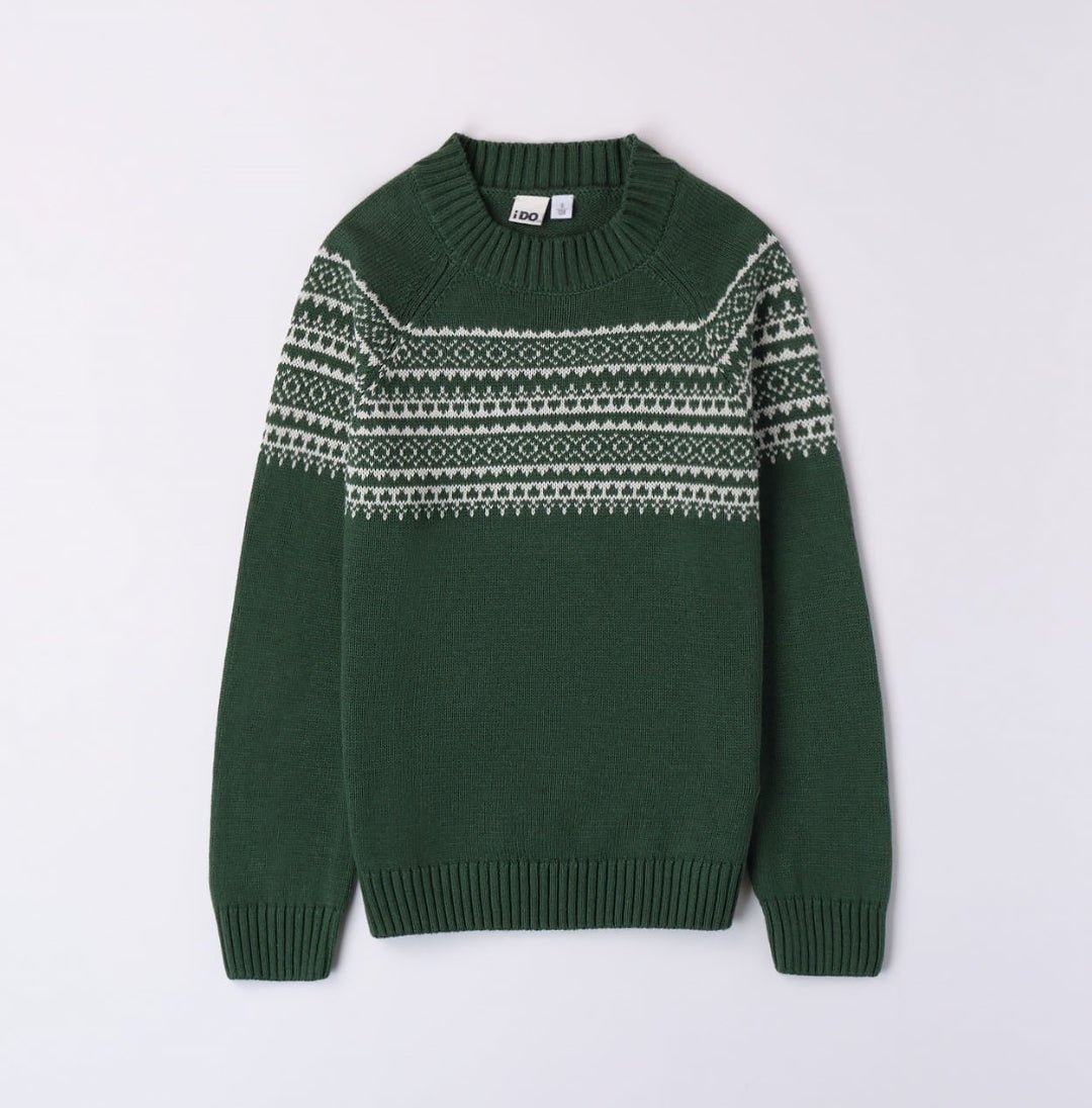 Maglione Teenager Jaquard - Coccole e Ricami p.iva IT09642670583