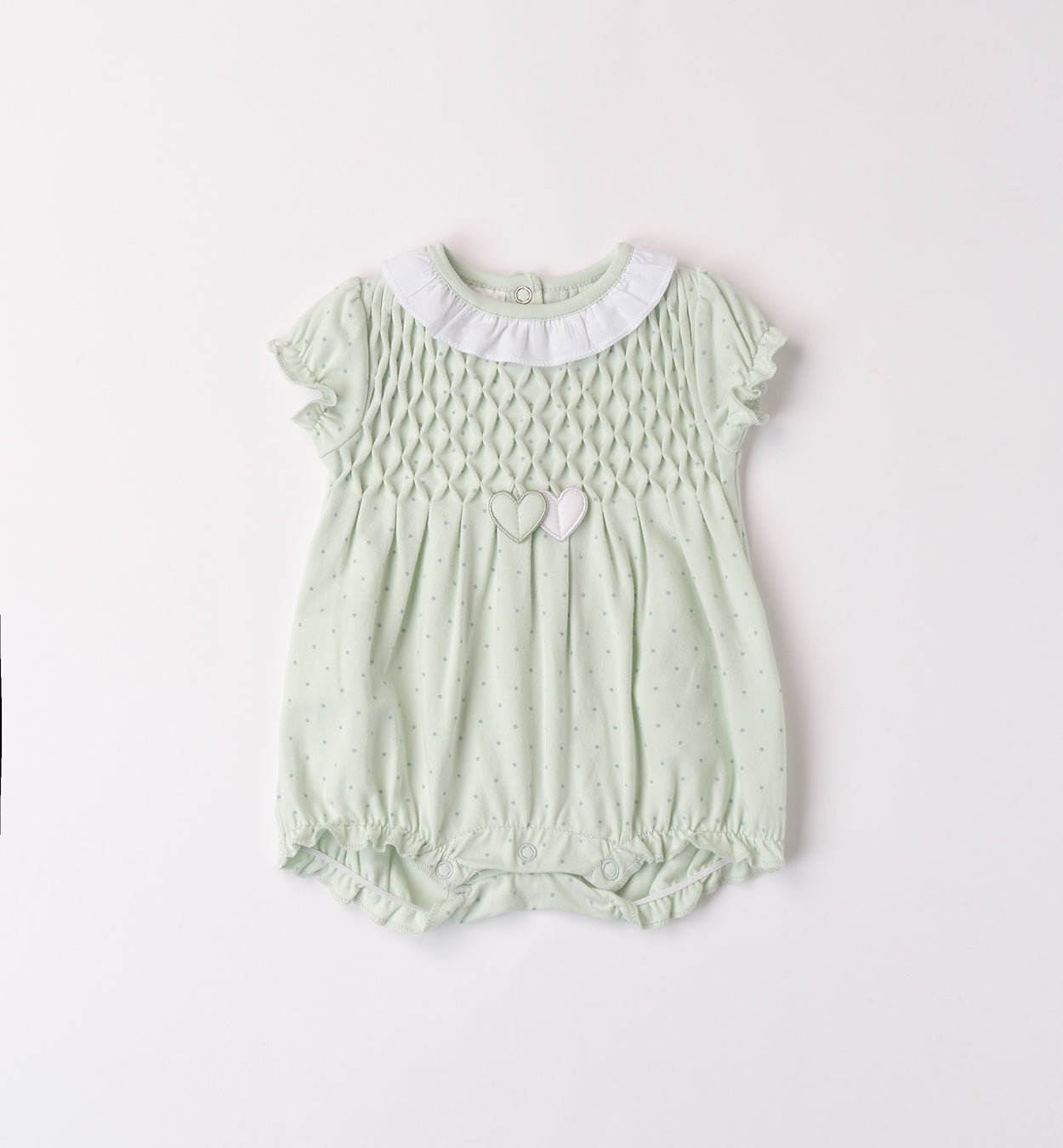 Pagliaccetto Corto Smock - Coccole e Ricami p.iva IT09642670583