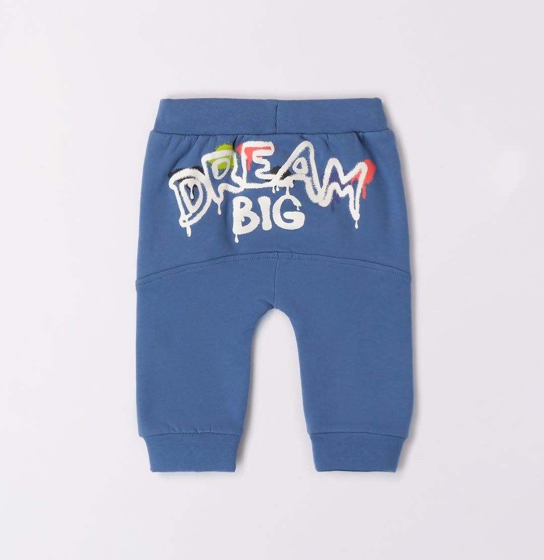 Pantalone Felpa Scritte - Coccole e Ricami