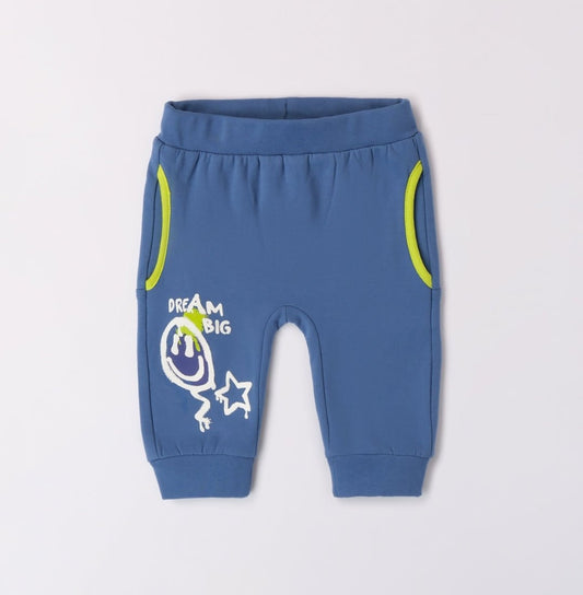 Pantalone Felpa Scritte - Coccole e Ricami
