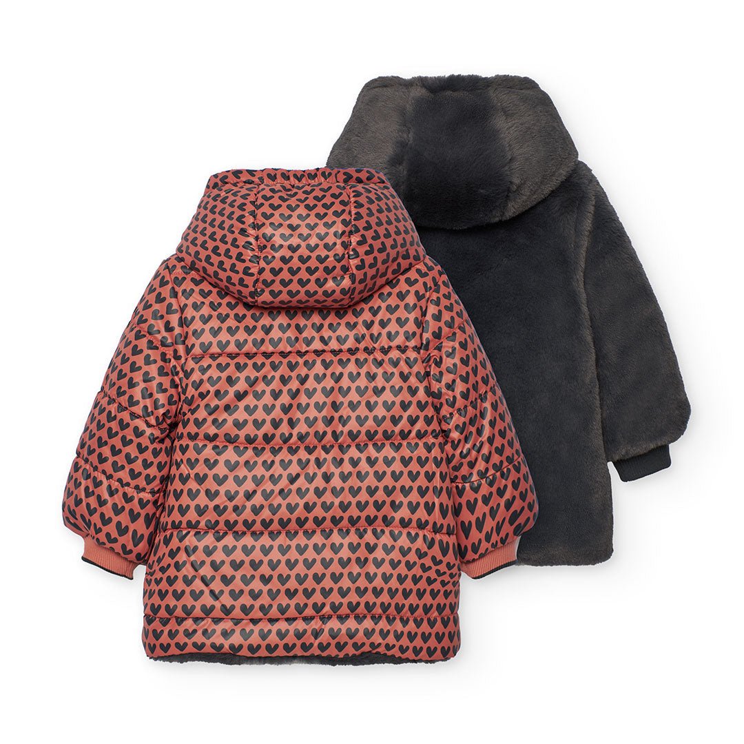 Parka Reversibile 212195 - Coccole e Ricami p.iva IT09642670583