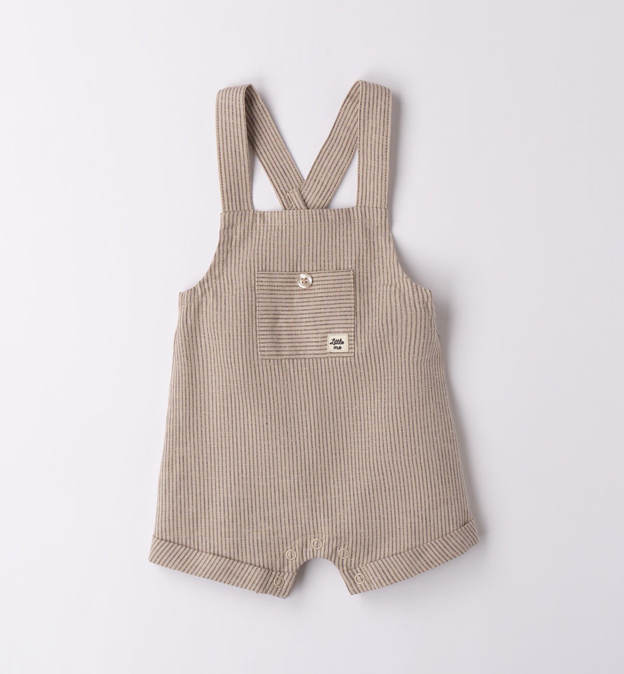 Salopette Corta Neonato 4G171 - Coccole e Ricami p.iva IT09642670583