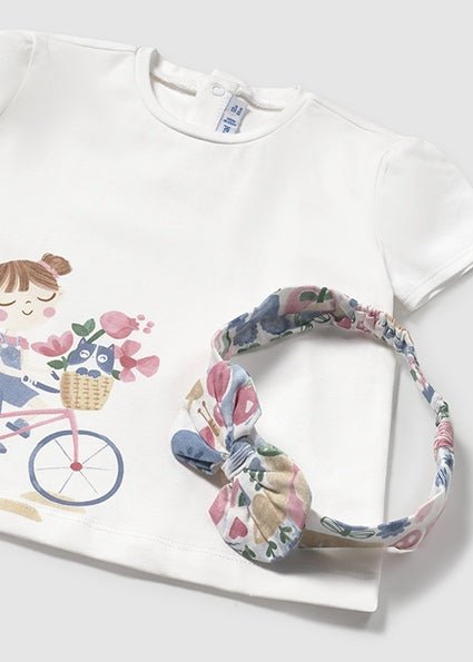 T-Shirt con Fascia - Coccole e Ricami p.iva IT09642670583