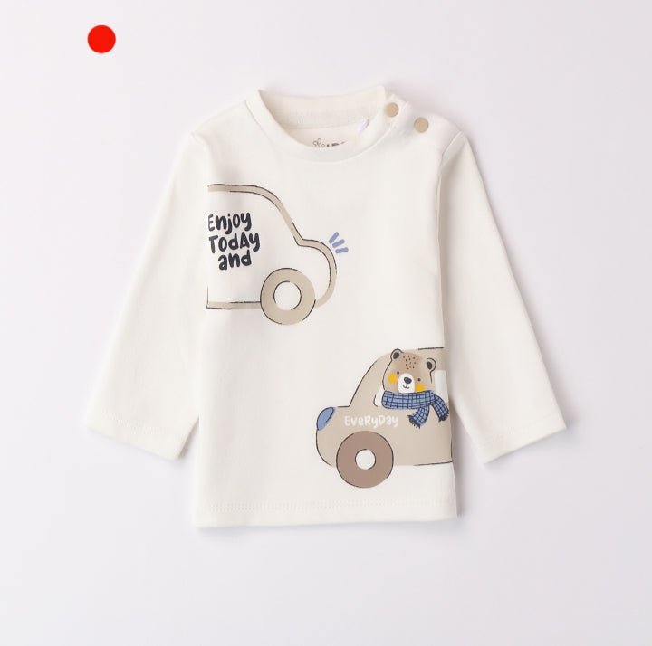 T-Shirt manica lunga 4F043 - Coccole e Ricami p.iva IT09642670583