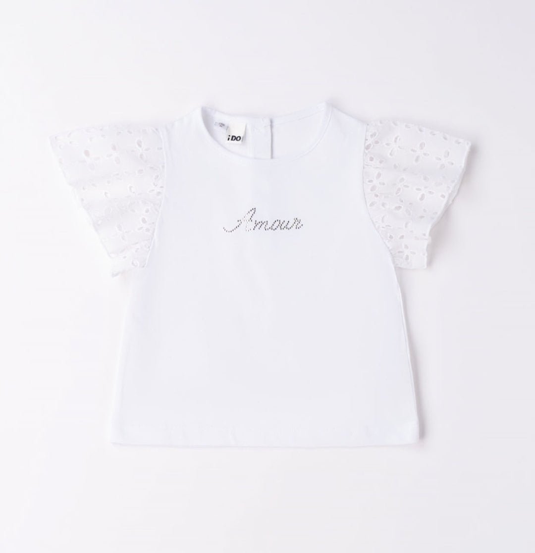 T-Shirt Sangallo - Coccole e Ricami