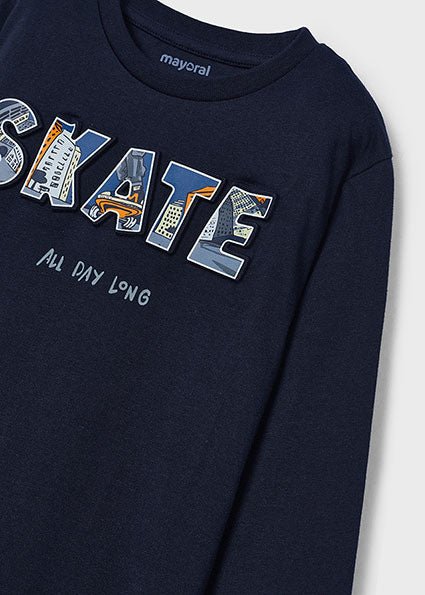 T - Shirt SKATE - Coccole e Ricami