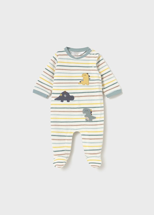 Tutina Ciniglia Dinosauri 2718 - Coccole e Ricami p.iva IT09642670583
