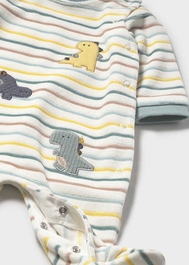 Tutina Ciniglia Dinosauri 2718 - Coccole e Ricami p.iva IT09642670583