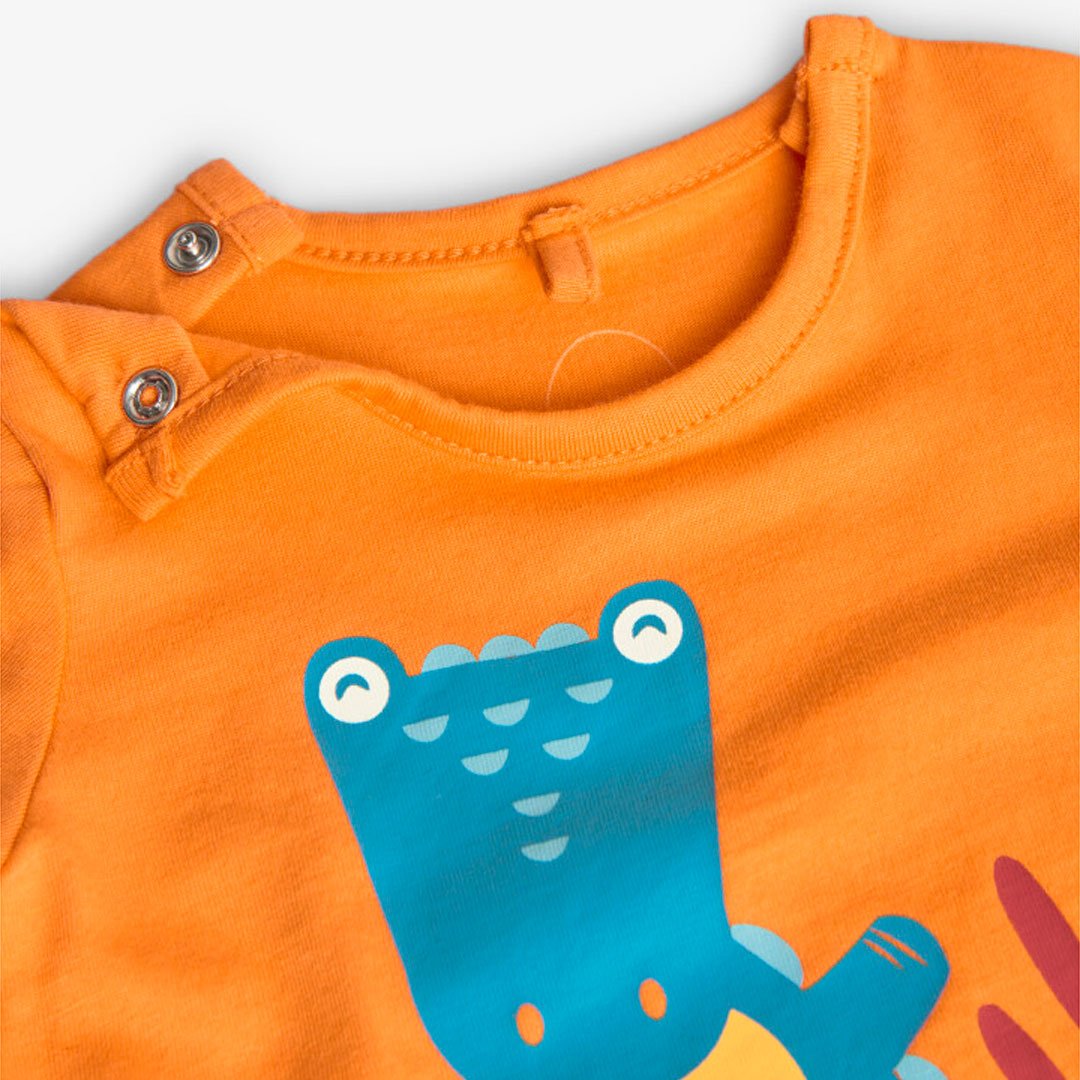 Tutina Corta Dinosauro - Coccole e Ricami p.iva IT09642670583