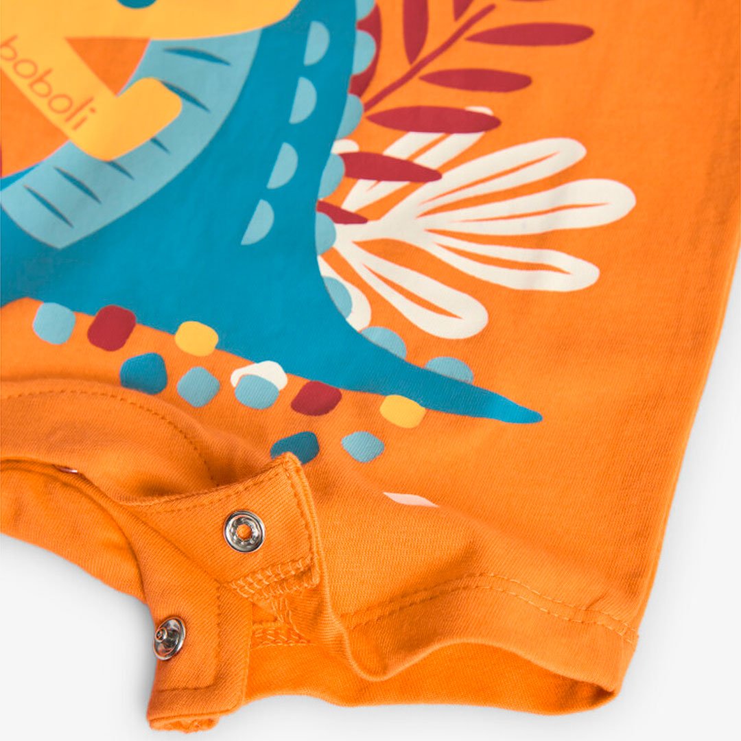 Tutina Corta Dinosauro - Coccole e Ricami p.iva IT09642670583