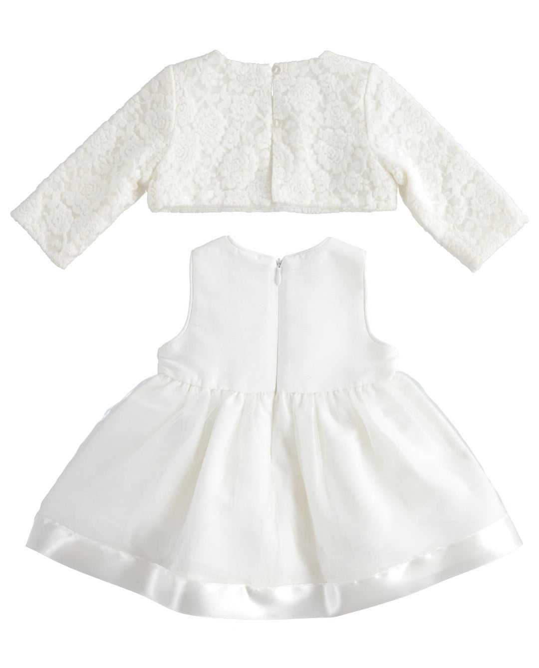 Abito Elegante neonata - Coccole e Ricami |email: info@coccoleericami.shop| P.Iva 09642670583