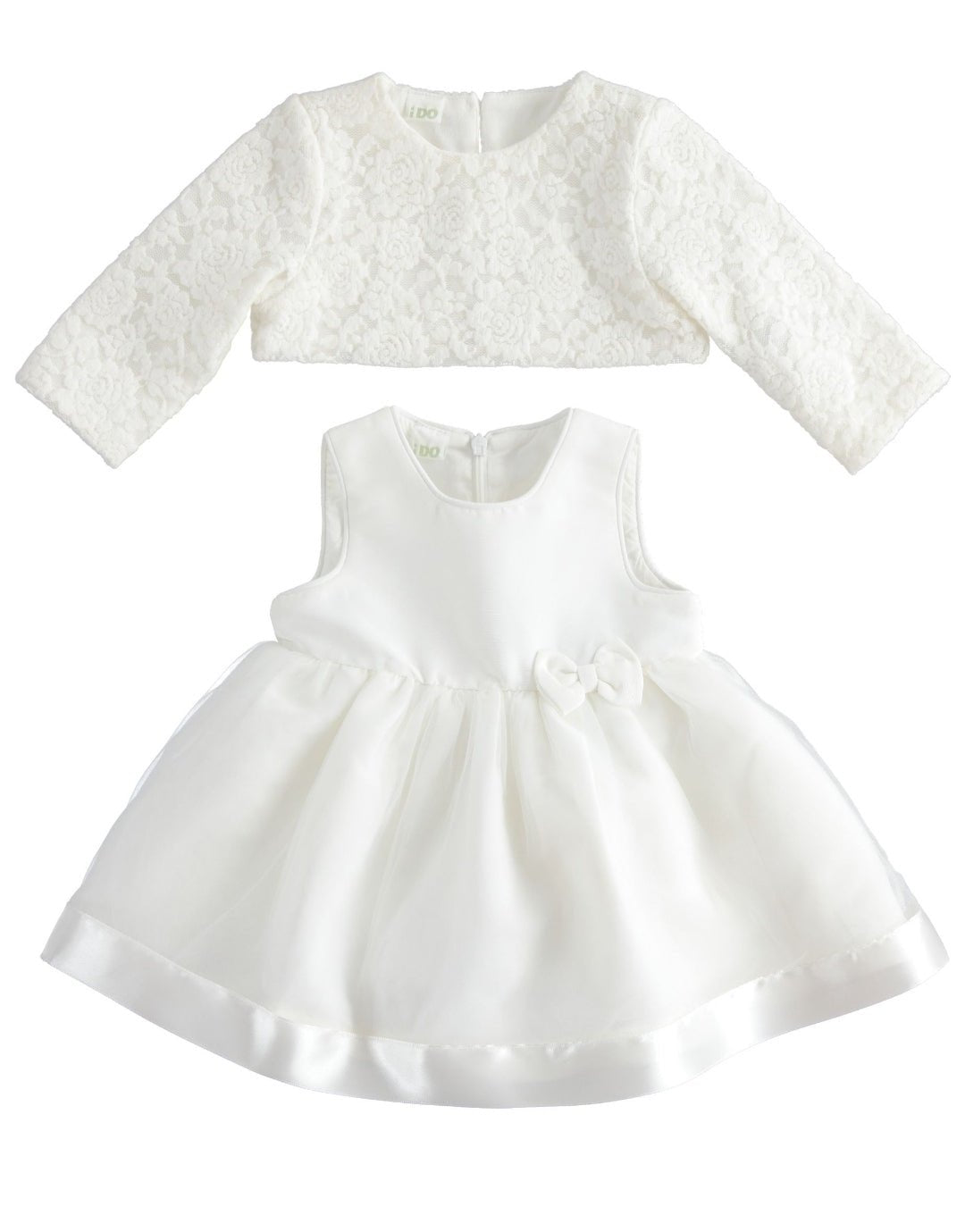 Abito Elegante neonata - Coccole e Ricami |email: info@coccoleericami.shop| P.Iva 09642670583