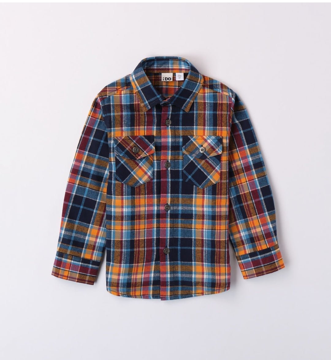 Camicia/Giacca scozzese - Coccole e Ricami P.iva 09642670583