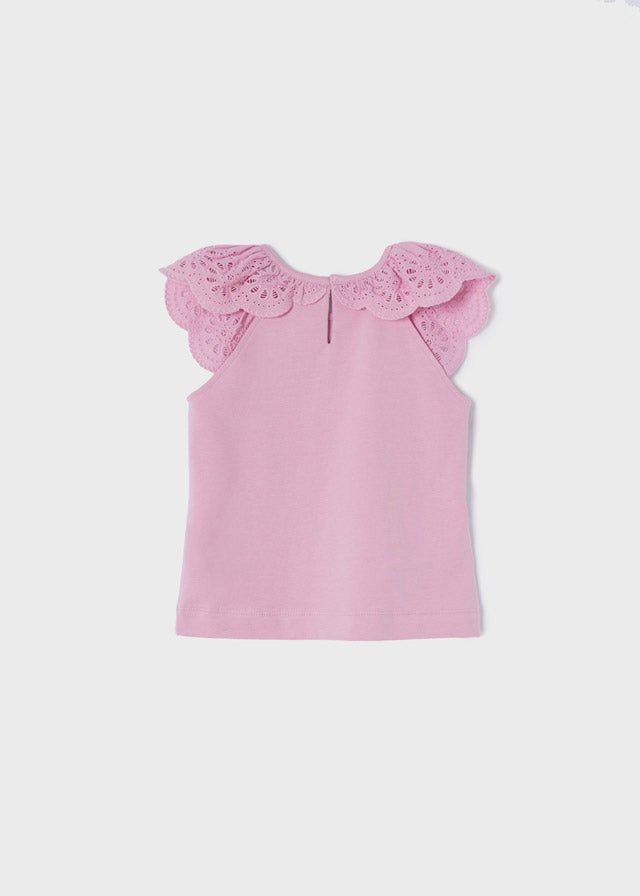 Canotta bimba Sangallo - Coccole e Ricami |email: info@coccoleericami.shop| P.Iva 09642670583