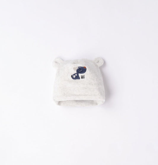 Cappello ciniglia neonati - Coccole e Ricami P.iva 09642670583