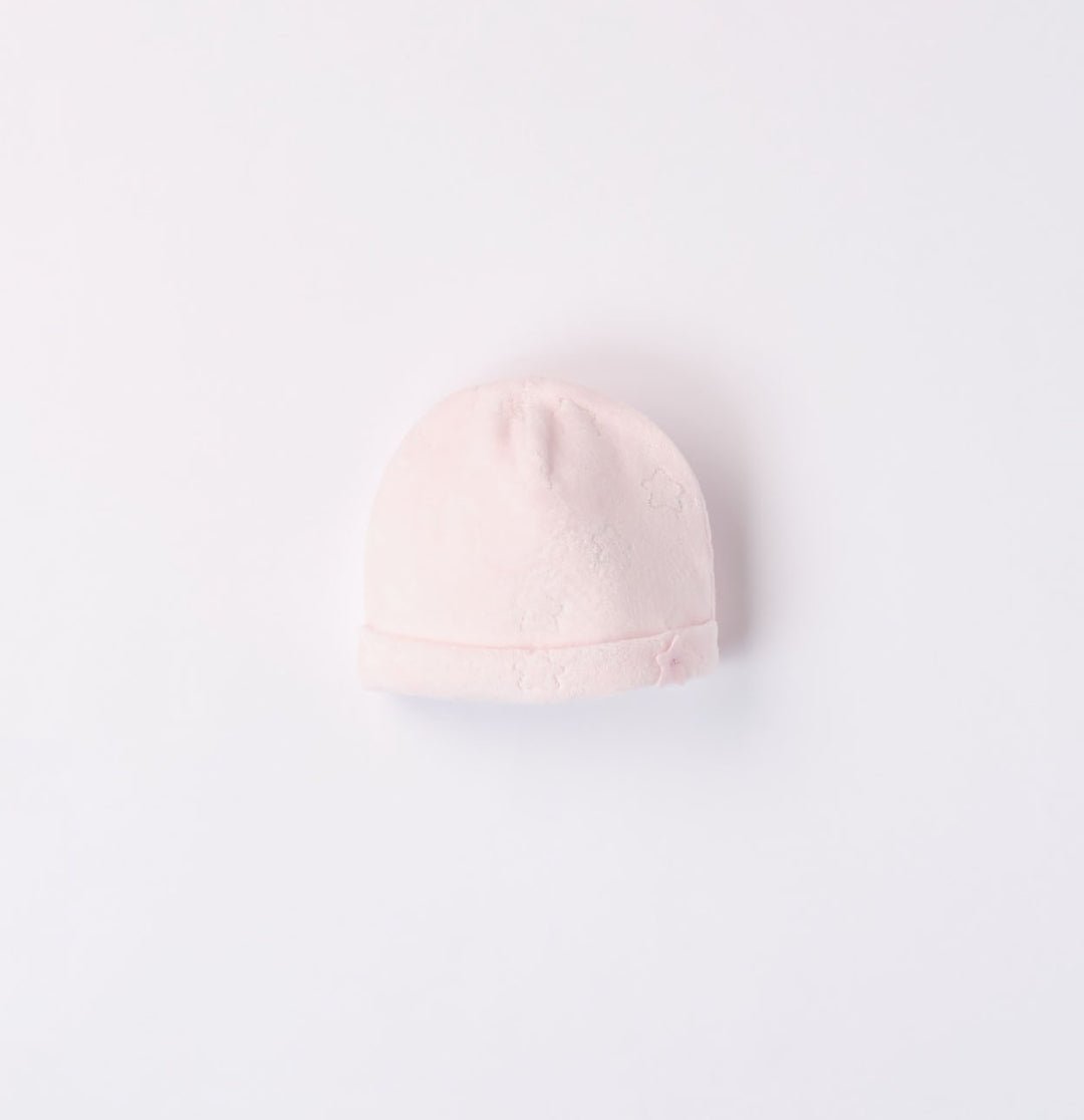 Cappello ciniglia stelline - Coccole e Ricami P.iva 09642670583