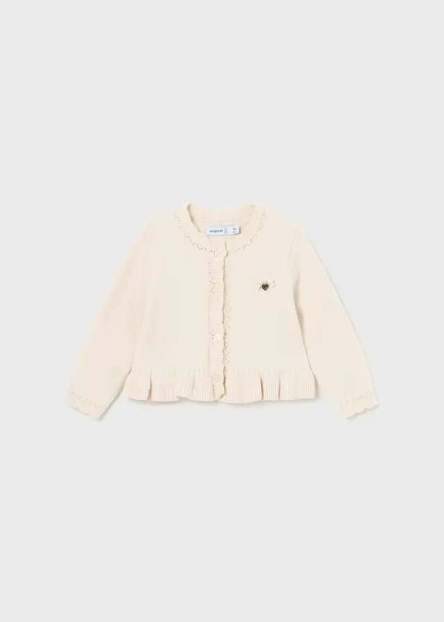 Cardigan bottoni Bambina - Coccole e Ricami P.iva 09642670583