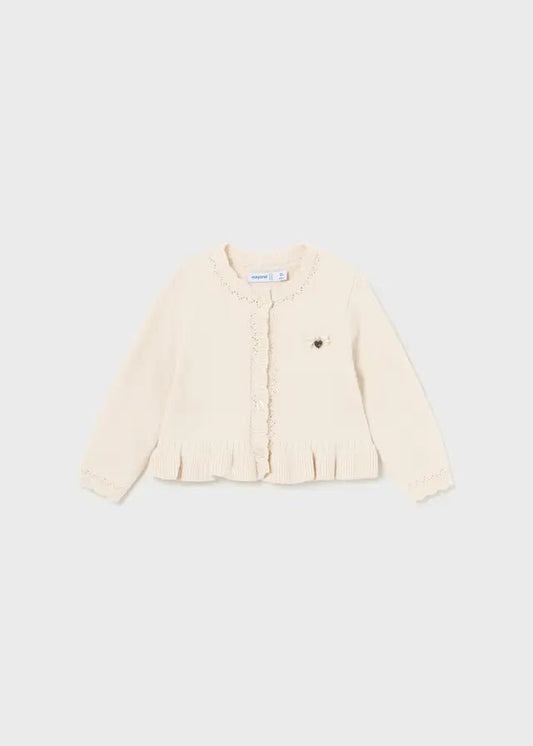 Cardigan bottoni Bambina - Coccole e Ricami P.iva 09642670583