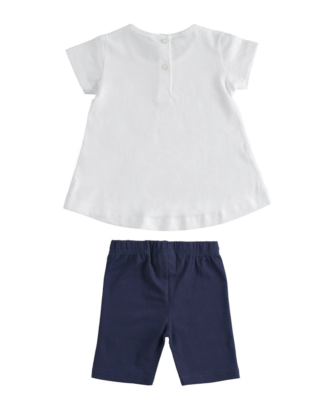 Completo corto Bambina - Coccole e Ricami |email: info@coccoleericami.shop| P.Iva 09642670583