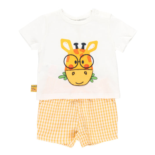 Completo corto Giraffa - Coccole e Ricami