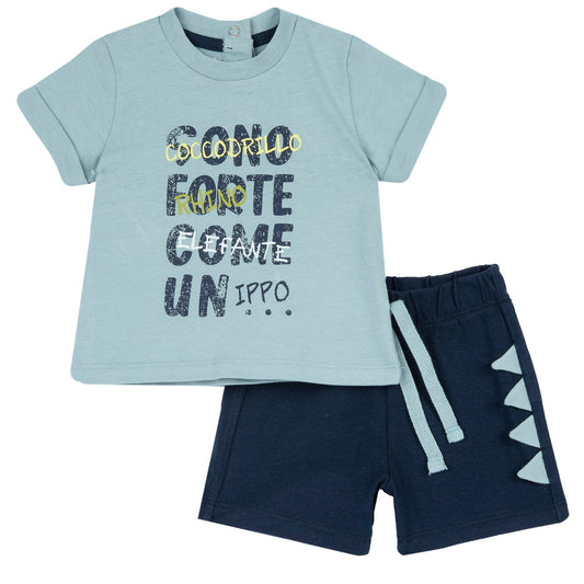 Completo corto SCRITTE - Coccole e Ricami
