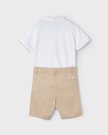 Completo Elegante Lino - Coccole e Ricami