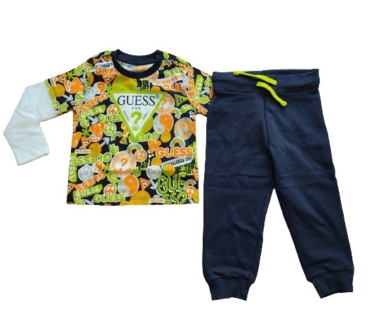 Completo Guess fantasia - Coccole e Ricami P.iva 09642670583