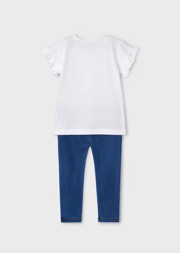 Completo leggins Elefante - Coccole e Ricami