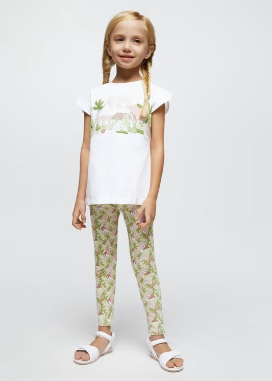 Completo leggins Oasi - Coccole e Ricami