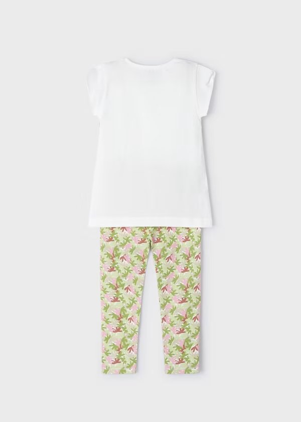 Completo leggins Oasi - Coccole e Ricami