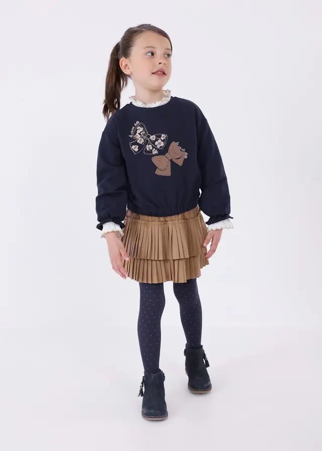 Felpa Bimba applicazioni - Coccole e Ricami P.iva 09642670583