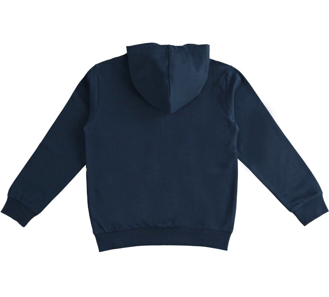 Felpa Zip teenager - Coccole e Ricami |email: info@coccoleericami.shop| P.Iva 09642670583