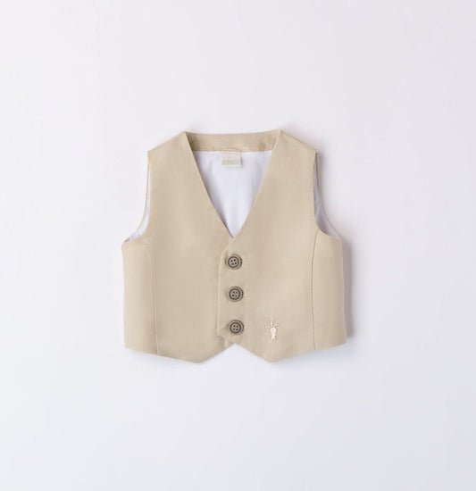 Gilet Lino - Coccole e Ricami