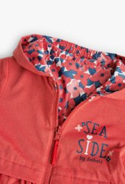 Giubbino antivento reversibile Fiori - Coccole e Ricami