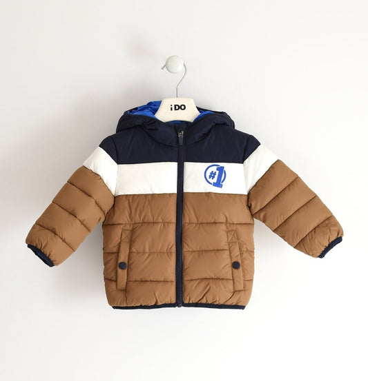 Giubbino imbottito righe - Coccole e Ricami P.iva 09642670583