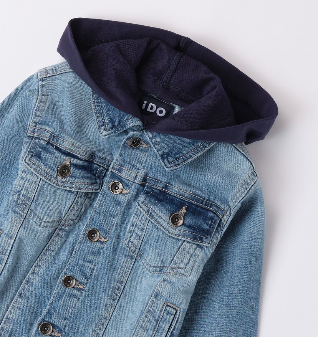 Giubbotto Jeans Bambino - Coccole e Ricami