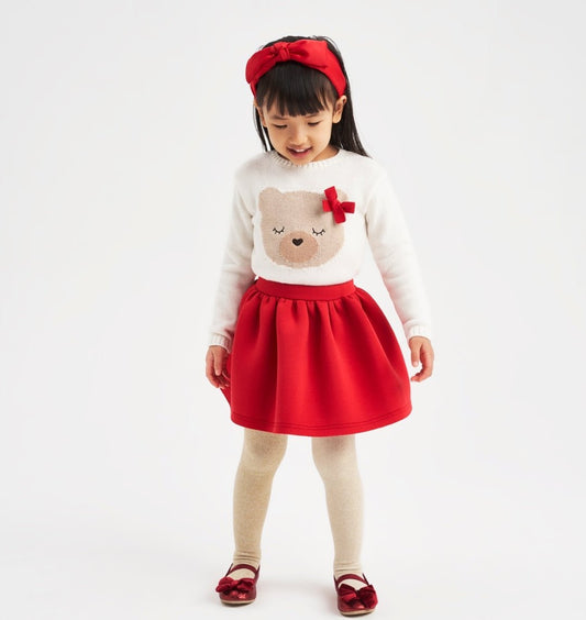 Gonna tessuto tecnico - Coccole e Ricami